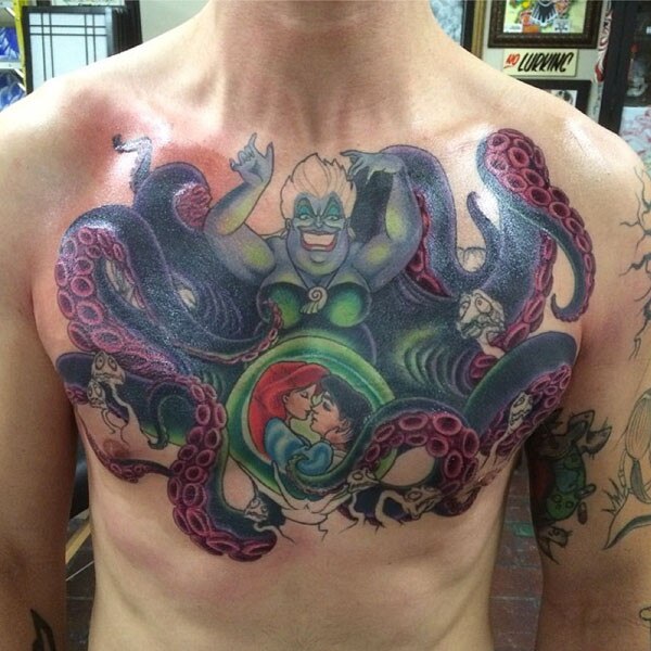 This Is the Most Epic Little Mermaid Tattoo Ever - E! Online